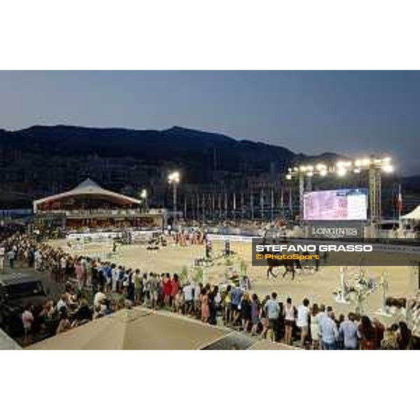 LGCT of Monaco - general view, arena view, full house, crowd, vip lounge, full vip hospitality - Monaco, Port Hercule - 29 June 2019 - ph.Stefano Grasso/LGCT