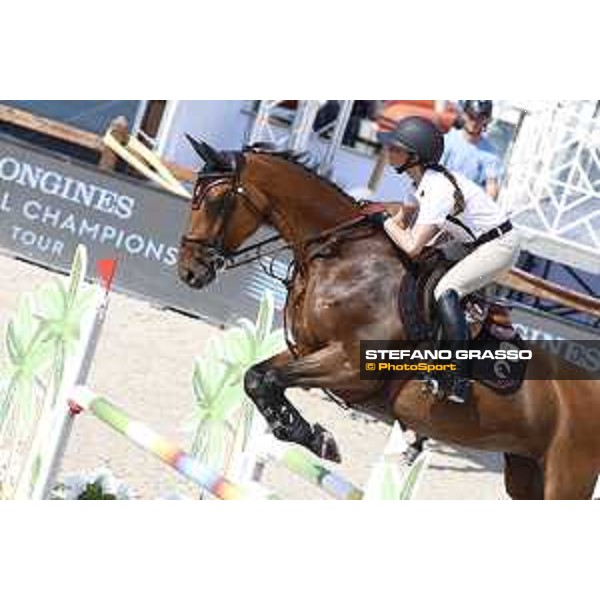 LGCT of Monaco - Warm up - Georgina Bloomberg (USA) - Monaco, Port Hercule - 26 June 2019 - ph.Stefano Grasso/LGCT