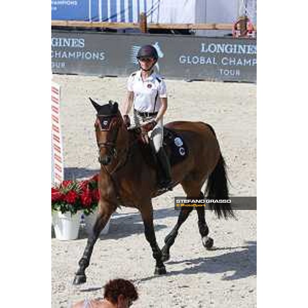 LGCT of Monaco - Warm up - Georgina Bloomberg (USA) - Monaco, Port Hercule - 26 June 2019 - ph.Stefano Grasso/LGCT