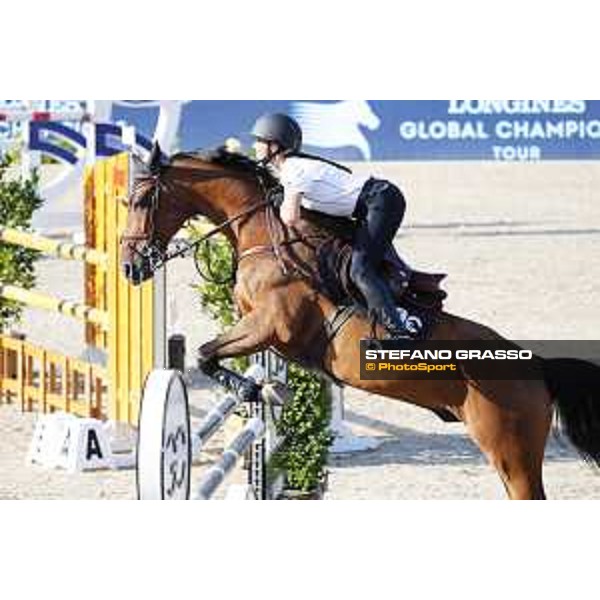 LGCT of Berlin - Warm Up - Georgina Bloomberg (USA) - Berlin, Sommergarten - 25 July 2019 - ph.Stefano Grasso/LGCT