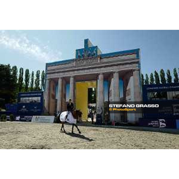 LGCT of Berlin - Prize giving ceremony - Maikel Van Der Vleuten (NED), Madeleine Winter Schultze - Berlin, Sommergarten - 26 July 2019 - ph.Stefano Grasso/LGCT