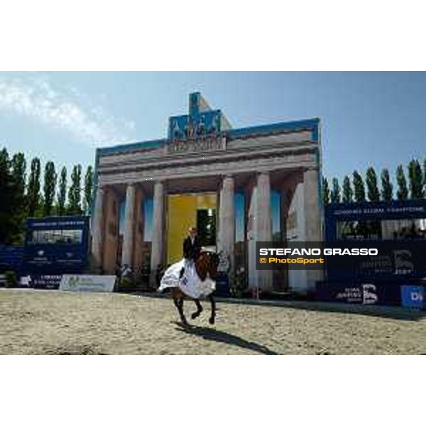LGCT of Berlin - Prize giving ceremony - Maikel Van Der Vleuten (NED), Madeleine Winter Schultze - Berlin, Sommergarten - 26 July 2019 - ph.Stefano Grasso/LGCT