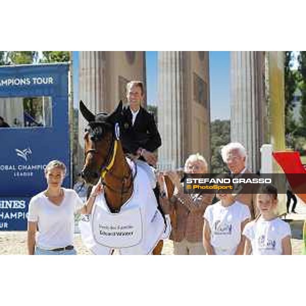LGCT of Berlin - Prize giving ceremony - Maikel Van Der Vleuten (NED), Madeleine Winter Schultze - Berlin, Sommergarten - 26 July 2019 - ph.Stefano Grasso/LGCT