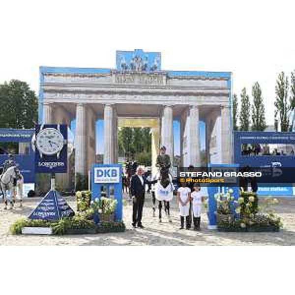 LGCT of Berlin - Prize giving ceremony - Alberto Zorzi (ITA) - Berlin, Sommergarten - 28 July 2019 - ph.Stefano Grasso/LGCT