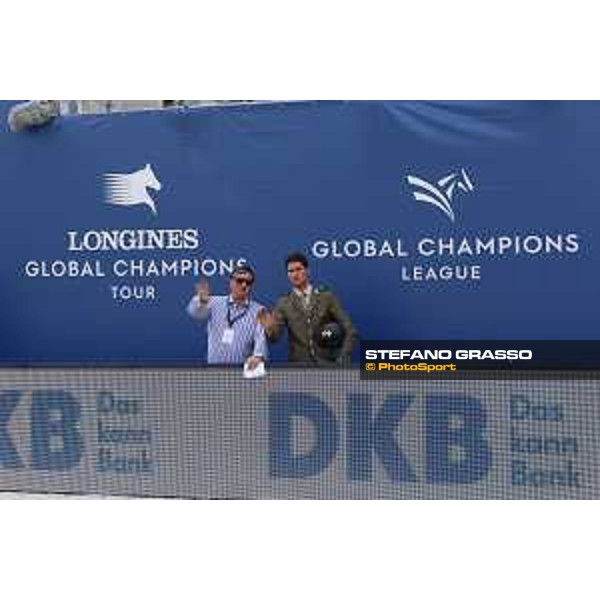 LGCT of Berlin - Jan Tops (President of LGCT and co-founder of GCL), Alberto Zorzi (ITA) - Berlin, Sommergarten - 28 July 2019 - ph.Stefano Grasso/LGCT