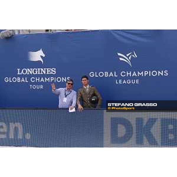 LGCT of Berlin - Jan Tops (President of LGCT and co-founder of GCL), Alberto Zorzi (ITA) - Berlin, Sommergarten - 28 July 2019 - ph.Stefano Grasso/LGCT