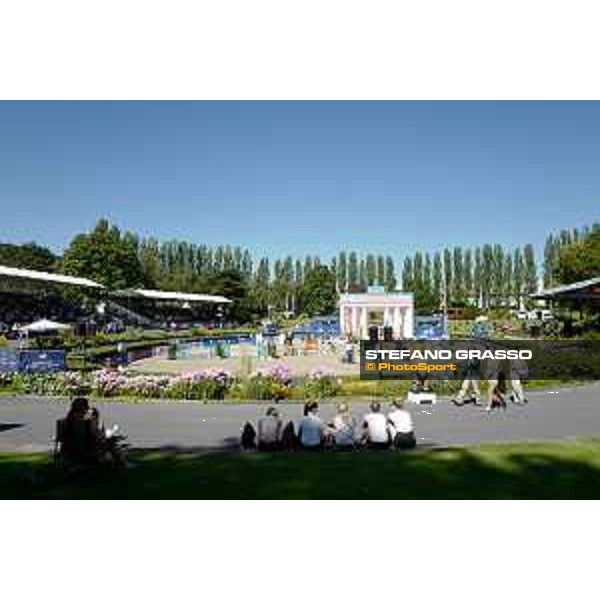 LGCT of Berlin - general view, arena view, panoramic view, wide view, full house, crowd, public - Berlin, Sommergarten - 26 July 2019 - ph.Stefano Grasso/LGCT