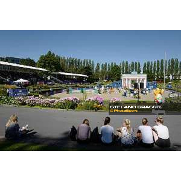 LGCT of Berlin - general view, arena view, panoramic view, wide view, full house, crowd, public - Berlin, Sommergarten - 26 July 2019 - ph.Stefano Grasso/LGCT