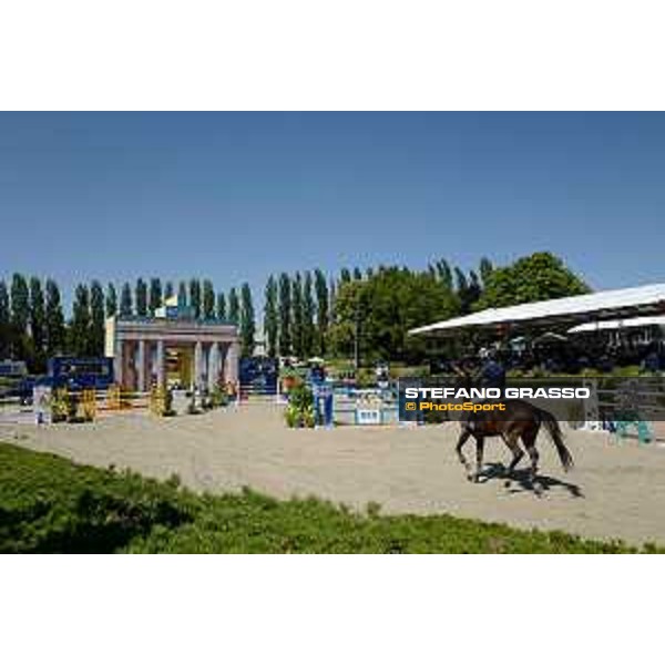 LGCT of Berlin - general view, arena view, panoramic view, wide view, full house, crowd, public - Berlin, Sommergarten - 26 July 2019 - ph.Stefano Grasso/LGCT