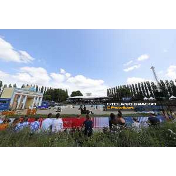 LGCT of Berlin - general view, arena view, panoramic view, wide view, full house, crowd, public - Berlin, Sommergarten - 27 July 2019 - ph.Stefano Grasso/LGCT