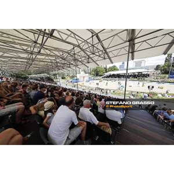 LGCT of Berlin - general view, arena view, panoramic view, wide view, full house, crowd, public - Berlin, Sommergarten - 27 July 2019 - ph.Stefano Grasso/LGCT