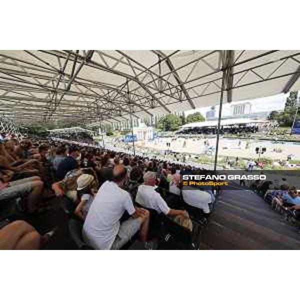 LGCT of Berlin - general view, arena view, panoramic view, wide view, full house, crowd, public - Berlin, Sommergarten - 27 July 2019 - ph.Stefano Grasso/LGCT