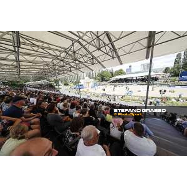 LGCT of Berlin - general view, arena view, panoramic view, wide view, full house, crowd, public - Berlin, Sommergarten - 27 July 2019 - ph.Stefano Grasso/LGCT
