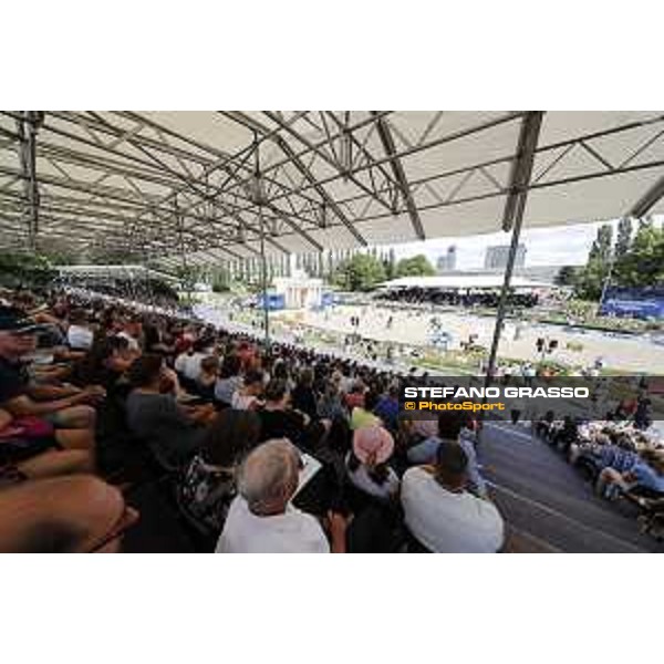 LGCT of Berlin - general view, arena view, panoramic view, wide view, full house, crowd, public - Berlin, Sommergarten - 27 July 2019 - ph.Stefano Grasso/LGCT