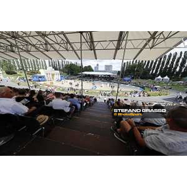 LGCT of Berlin - general view, arena view, panoramic view, wide view, full house, crowd, public - Berlin, Sommergarten - 27 July 2019 - ph.Stefano Grasso/LGCT