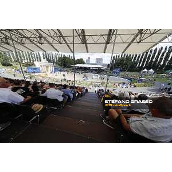 LGCT of Berlin - general view, arena view, panoramic view, wide view, full house, crowd, public - Berlin, Sommergarten - 27 July 2019 - ph.Stefano Grasso/LGCT
