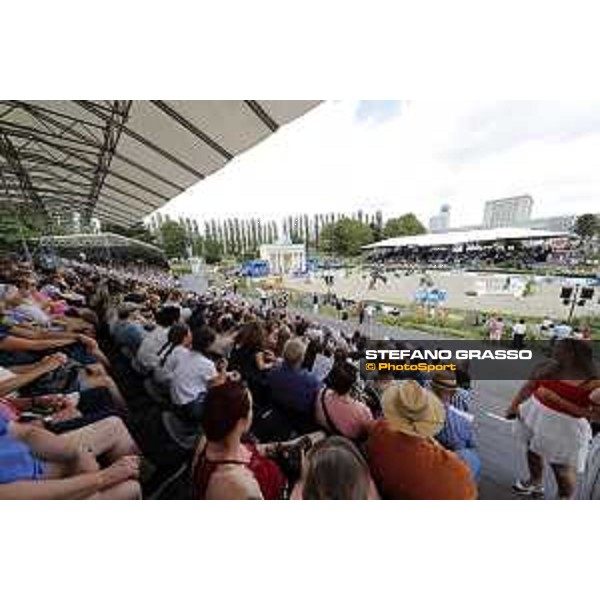 LGCT of Berlin - general view, arena view, panoramic view, wide view, full house, crowd, public - Berlin, Sommergarten - 27 July 2019 - ph.Stefano Grasso/LGCT