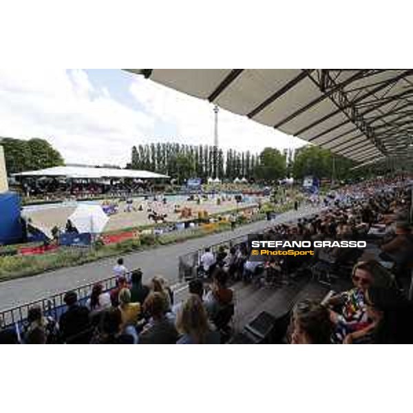 LGCT of Berlin - general view, arena view, panoramic view, wide view, full house, crowd, public - Berlin, Sommergarten - 27 July 2019 - ph.Stefano Grasso/LGCT