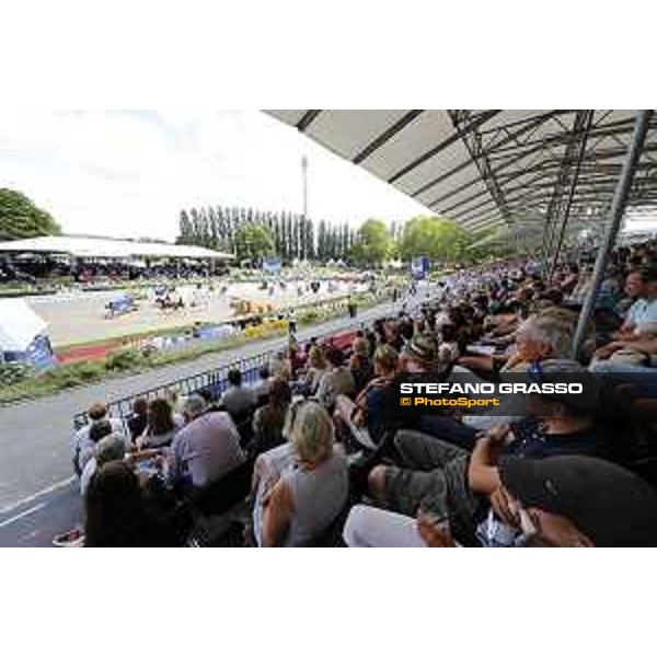 LGCT of Berlin - general view, arena view, panoramic view, wide view, full house, crowd, public - Berlin, Sommergarten - 27 July 2019 - ph.Stefano Grasso/LGCT