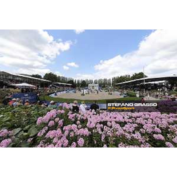 LGCT of Berlin - general view, arena view, panoramic view, wide view, full house, crowd, public - Berlin, Sommergarten - 27 July 2019 - ph.Stefano Grasso/LGCT