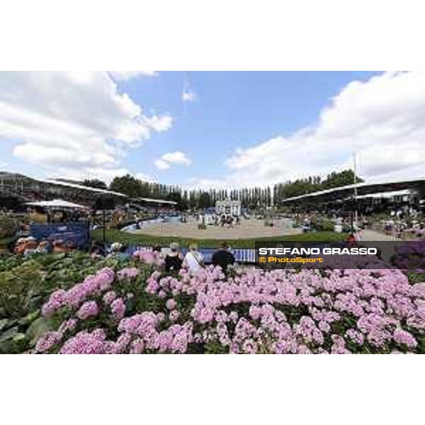 LGCT of Berlin - general view, arena view, panoramic view, wide view, full house, crowd, public - Berlin, Sommergarten - 27 July 2019 - ph.Stefano Grasso/LGCT