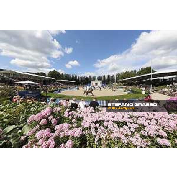 LGCT of Berlin - general view, arena view, panoramic view, wide view, full house, crowd, public - Berlin, Sommergarten - 27 July 2019 - ph.Stefano Grasso/LGCT
