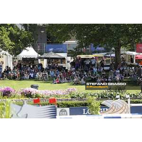 LGCT of Berlin - general view, arena view, panoramic view, wide view, full house, crowd, public - Berlin, Sommergarten - 26 July 2019 - ph.Stefano Grasso/LGCT