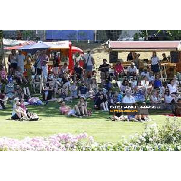 LGCT of Berlin - general view, arena view, panoramic view, wide view, full house, crowd, public - Berlin, Sommergarten - 26 July 2019 - ph.Stefano Grasso/LGCT