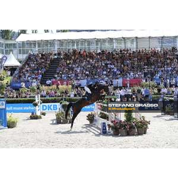 LGCT of Berlin - Grand Prix - Nayel Nassar (EGY) on Lucifer V - Berlin, Sommergarten - 27 July 2019 - ph.Stefano Grasso/LGCT