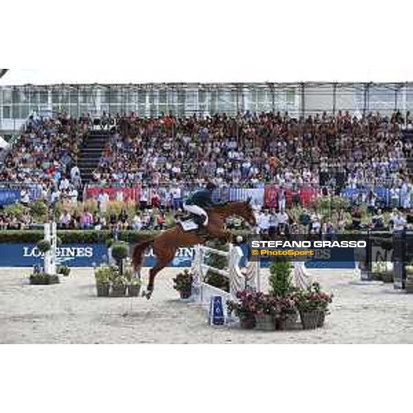 LGCT of Berlin - Grand Prix - Shane Breen (IRL) on Ipswich van de Wolfsakker - Berlin, Sommergarten - 27 July 2019 - ph.Stefano Grasso/LGCT