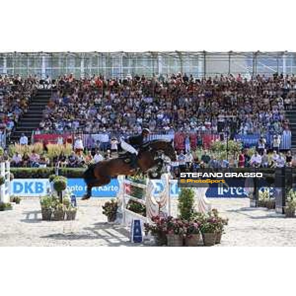 LGCT of Berlin - Grand Prix - Marco Kutscher (GER) on Chades of Blue - Berlin, Sommergarten - 27 July 2019 - ph.Stefano Grasso/LGCT