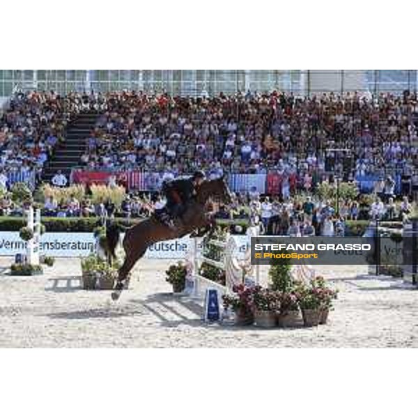 LGCT of Berlin - Grand Prix - Emanuele Gaudiano (ITA) on Kingston van het Eikenhof - Berlin, Sommergarten - 27 July 2019 - ph.Stefano Grasso/LGCT