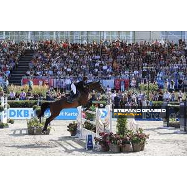 LGCT of Berlin - Grand Prix - Kim Emmen (NED) on Teavanta II C Z - Berlin, Sommergarten - 27 July 2019 - ph.Stefano Grasso/LGCT