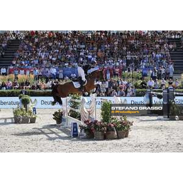 LGCT of Berlin - Grand Prix - Frank Schuttert (NED) on Queensland E - Berlin, Sommergarten - 27 July 2019 - ph.Stefano Grasso/LGCT