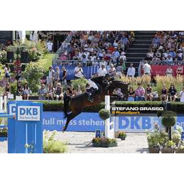 LGCT of Berlin - Grand Prix - Nayel Nassar (EGY) on Lucifer V - Berlin, Sommergarten - 27 July 2019 - ph.Stefano Grasso/LGCT