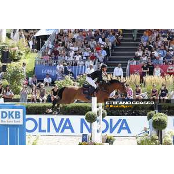 LGCT of Berlin - Grand Prix - Kevin Staut (FRA) on For Joy van?t Zorgvliet HDC - Berlin, Sommergarten - 27 July 2019 - ph.Stefano Grasso/LGCT