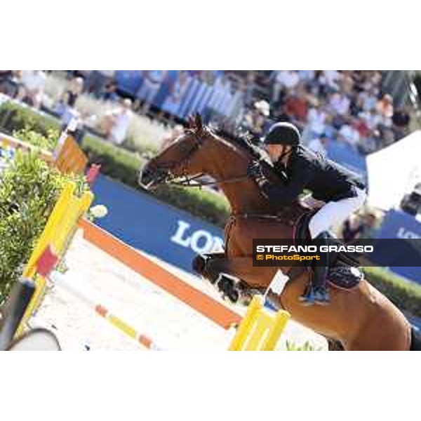 LGCT of Berlin - Grand Prix - Kevin Staut (FRA) on For Joy van?t Zorgvliet HDC - Berlin, Sommergarten - 27 July 2019 - ph.Stefano Grasso/LGCT