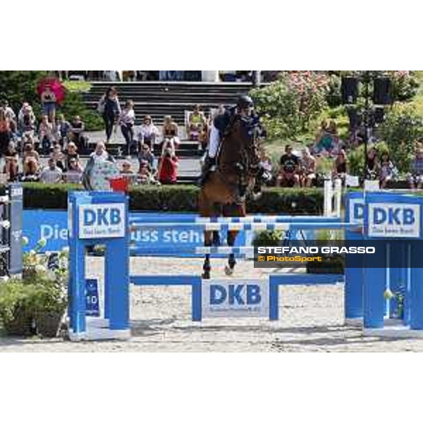 LGCT of Berlin - Grand Prix - William Whitaker (GBR) on RMF Cadeau de Muze - Berlin, Sommergarten - 27 July 2019 - ph.Stefano Grasso/LGCT