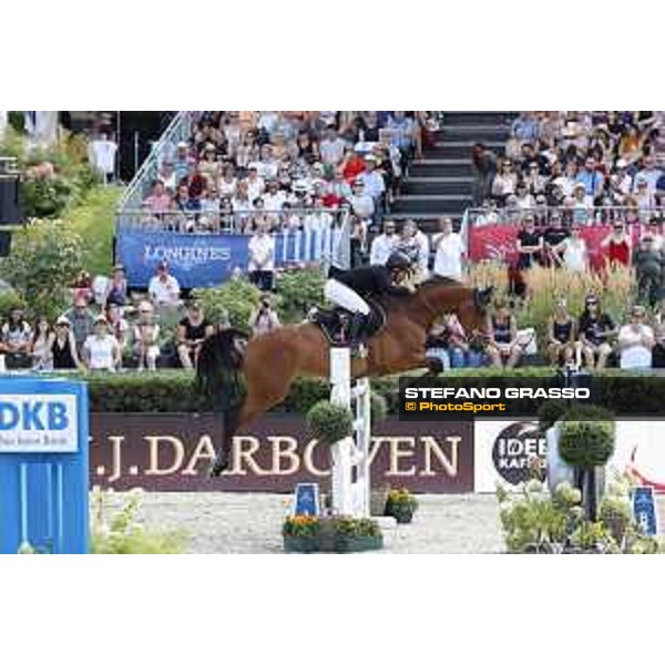 LGCT of Berlin - Grand Prix - Gerco Schroder (NED) on Davino Q - Berlin, Sommergarten - 27 July 2019 - ph.Stefano Grasso/LGCT
