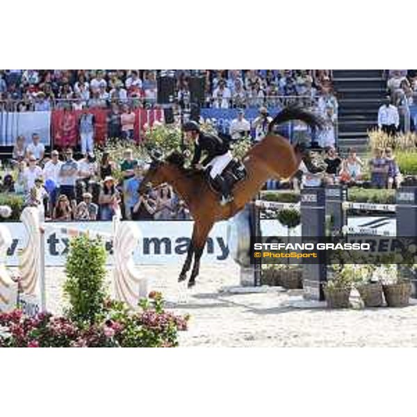 LGCT of Berlin - Grand Prix - Gerco Schroder (NED) on Davino Q - Berlin, Sommergarten - 27 July 2019 - ph.Stefano Grasso/LGCT