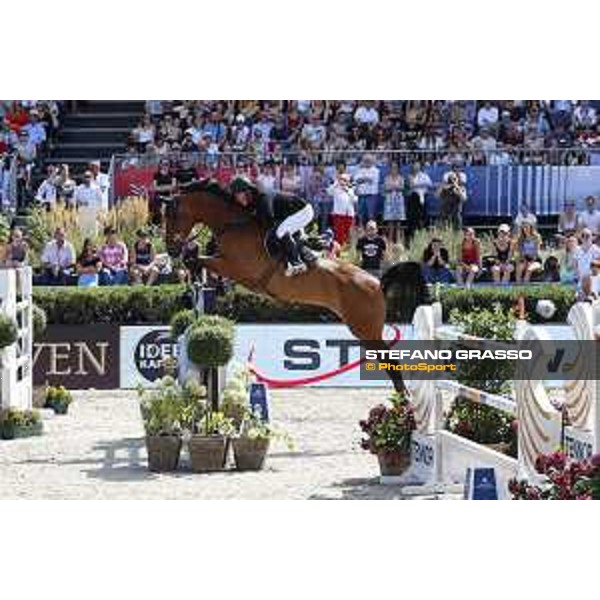 LGCT of Berlin - Grand Prix - Gerco Schroder (NED) on Davino Q - Berlin, Sommergarten - 27 July 2019 - ph.Stefano Grasso/LGCT