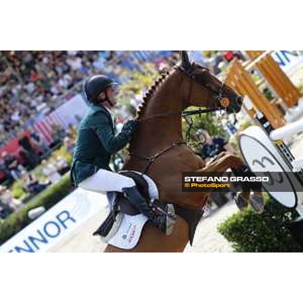 LGCT of Berlin - Grand Prix - Shane Breen (IRL) on Ipswich van de Wolfsakker - Berlin, Sommergarten - 27 July 2019 - ph.Stefano Grasso/LGCT