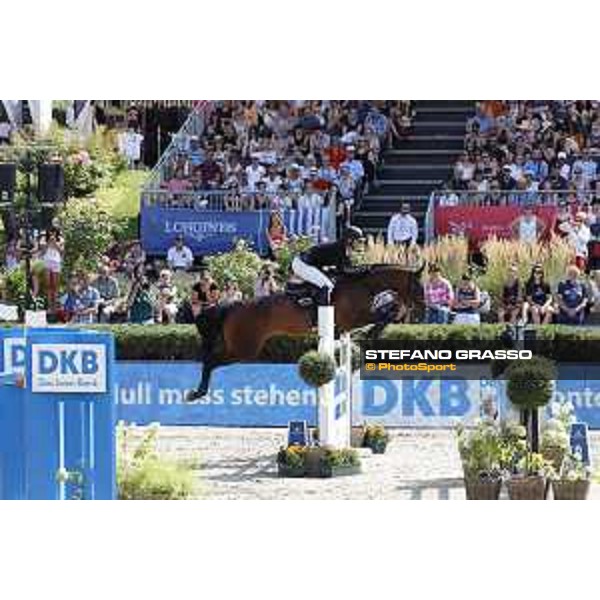 LGCT of Berlin - Grand Prix - Marco Kutscher (GER) on Chades of Blue - Berlin, Sommergarten - 27 July 2019 - ph.Stefano Grasso/LGCT