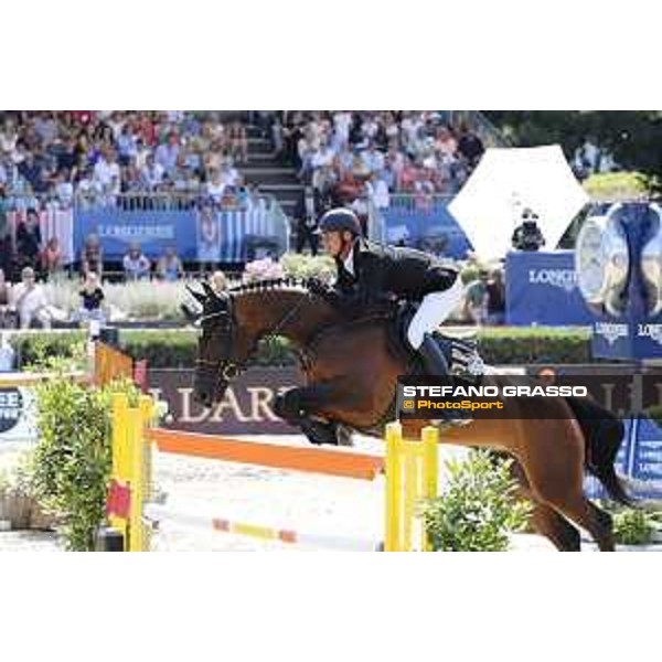 LGCT of Berlin - Grand Prix - Marco Kutscher (GER) on Chades of Blue - Berlin, Sommergarten - 27 July 2019 - ph.Stefano Grasso/LGCT