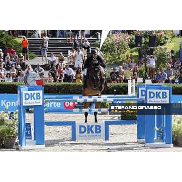 LGCT of Berlin - Grand Prix - Marco Kutscher (GER) on Chades of Blue - Berlin, Sommergarten - 27 July 2019 - ph.Stefano Grasso/LGCT