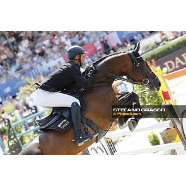 LGCT of Berlin - Grand Prix - Marco Kutscher (GER) on Chades of Blue - Berlin, Sommergarten - 27 July 2019 - ph.Stefano Grasso/LGCT