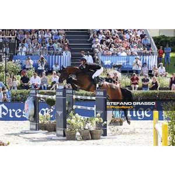LGCT of Berlin - Grand Prix - Marco Kutscher (GER) on Chades of Blue - Berlin, Sommergarten - 27 July 2019 - ph.Stefano Grasso/LGCT