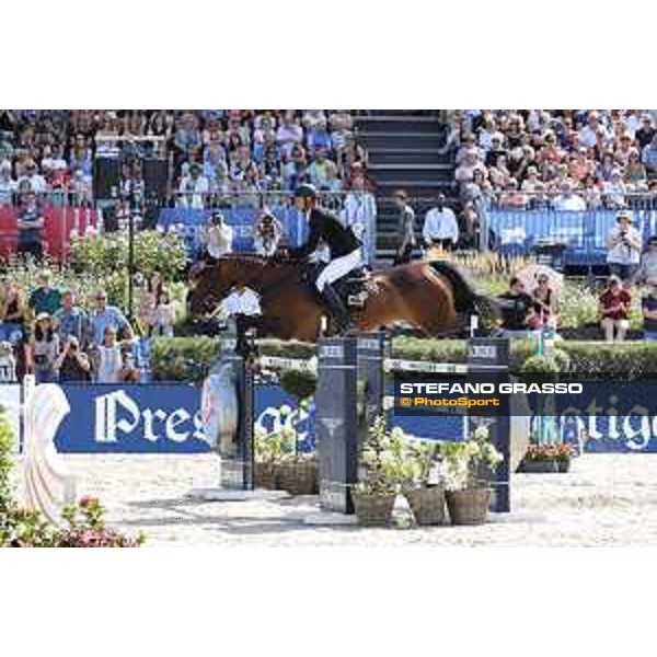 LGCT of Berlin - Grand Prix - Marco Kutscher (GER) on Chades of Blue - Berlin, Sommergarten - 27 July 2019 - ph.Stefano Grasso/LGCT