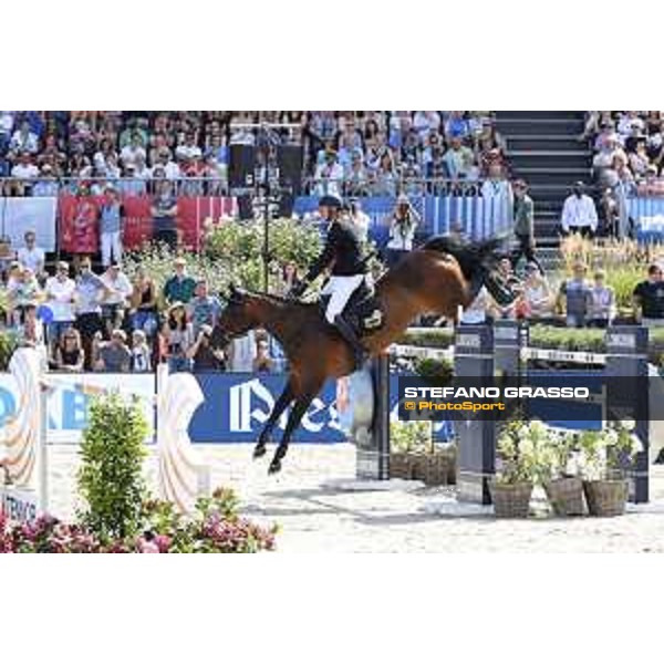 LGCT of Berlin - Grand Prix - Marco Kutscher (GER) on Chades of Blue - Berlin, Sommergarten - 27 July 2019 - ph.Stefano Grasso/LGCT