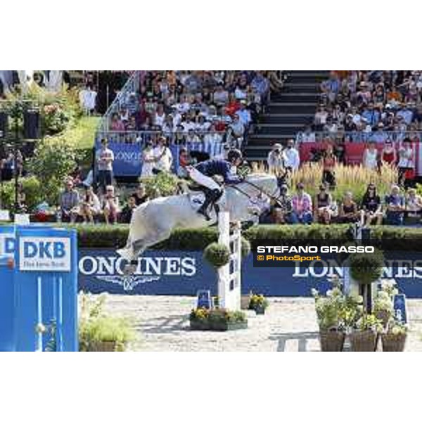 LGCT of Berlin - Grand Prix - Daniel Deusser (GER) on Jasmien v. Bisschop - Berlin, Sommergarten - 27 July 2019 - ph.Stefano Grasso/LGCT